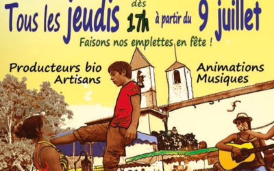 4ème édition des Marchés BeeÔ Festifs cet été à Sainte-Croix!