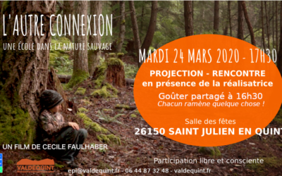 Projection du film “L’autre connexion” en présence de la réalisatrice le 24 mars à St Julien