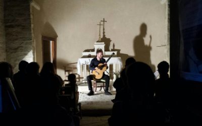 Retour en images et vidéo du concert de Robin Maxime à la chapelle de Saint-Andéol