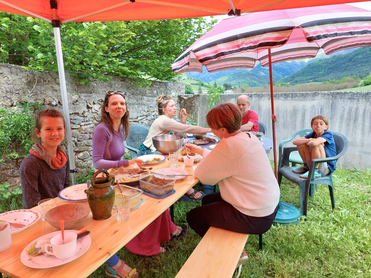 Repas partagé à l’EPI